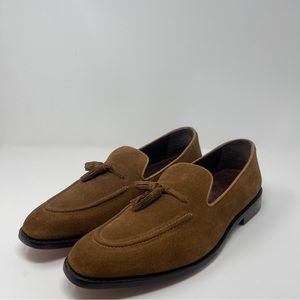 Anthony Veer Kennedy Tassel Slip On Loafers Honey Brown Suede Men’s Size 12